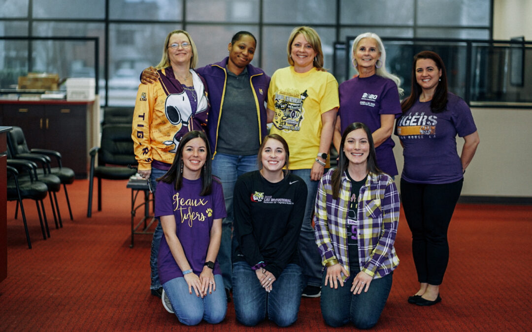 LSU Game Day at the Branches