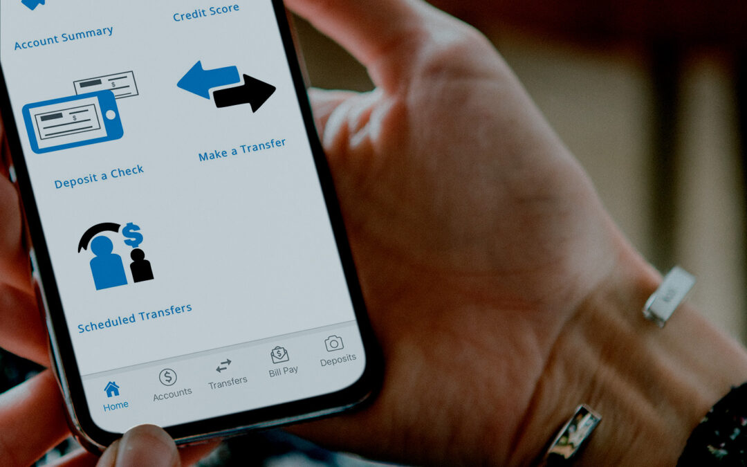 Online mobile banking