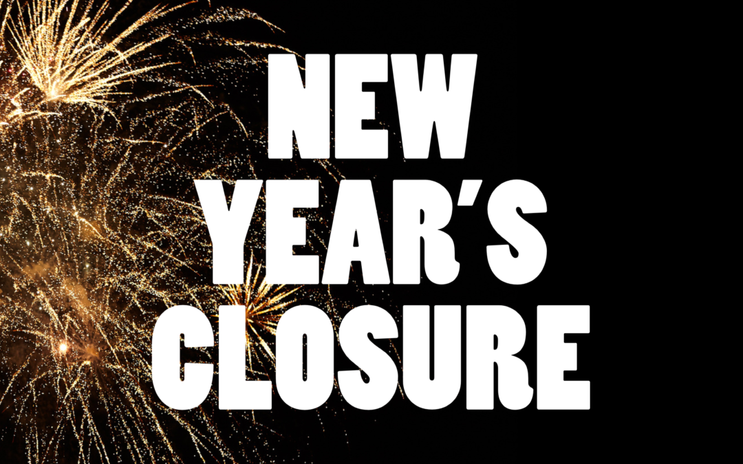 New Year’s Closure