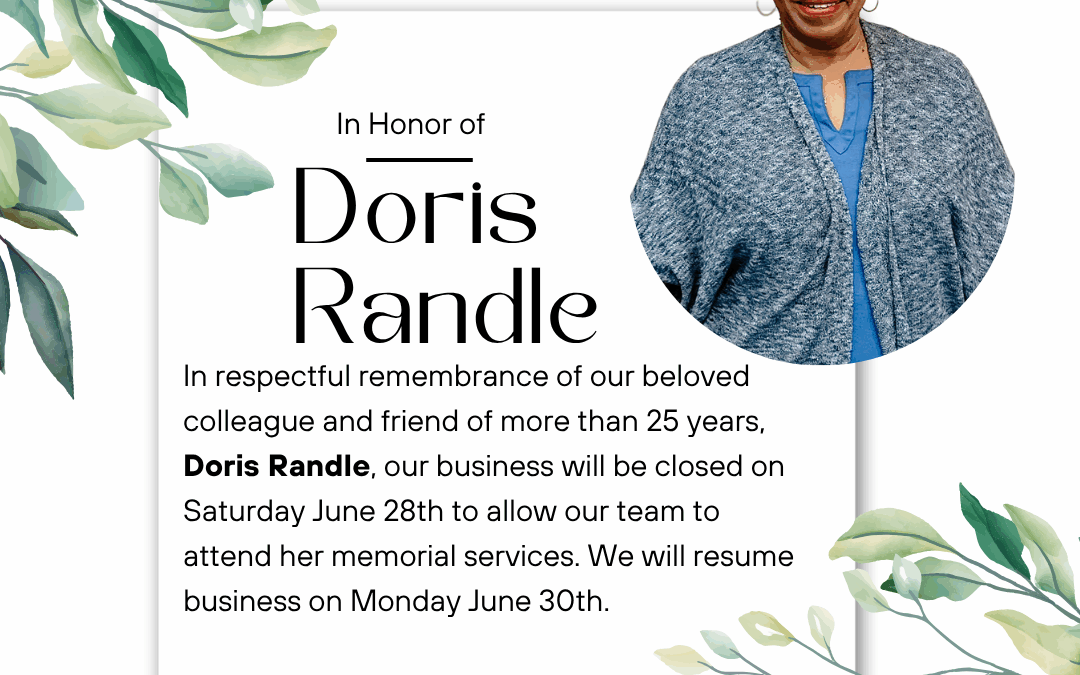 Closure in Honor of Doris Randle