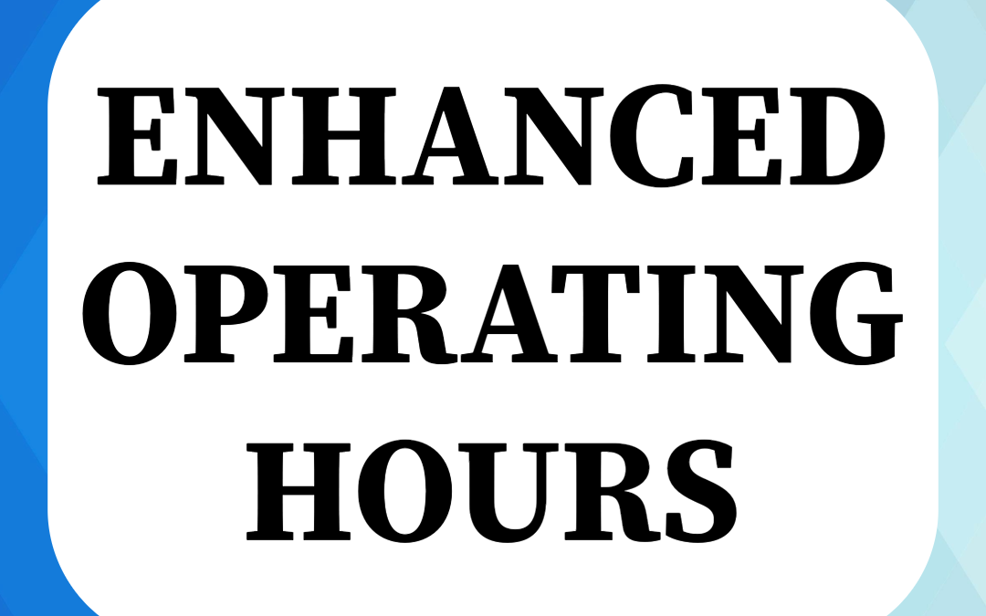 Temporary Operating Hours